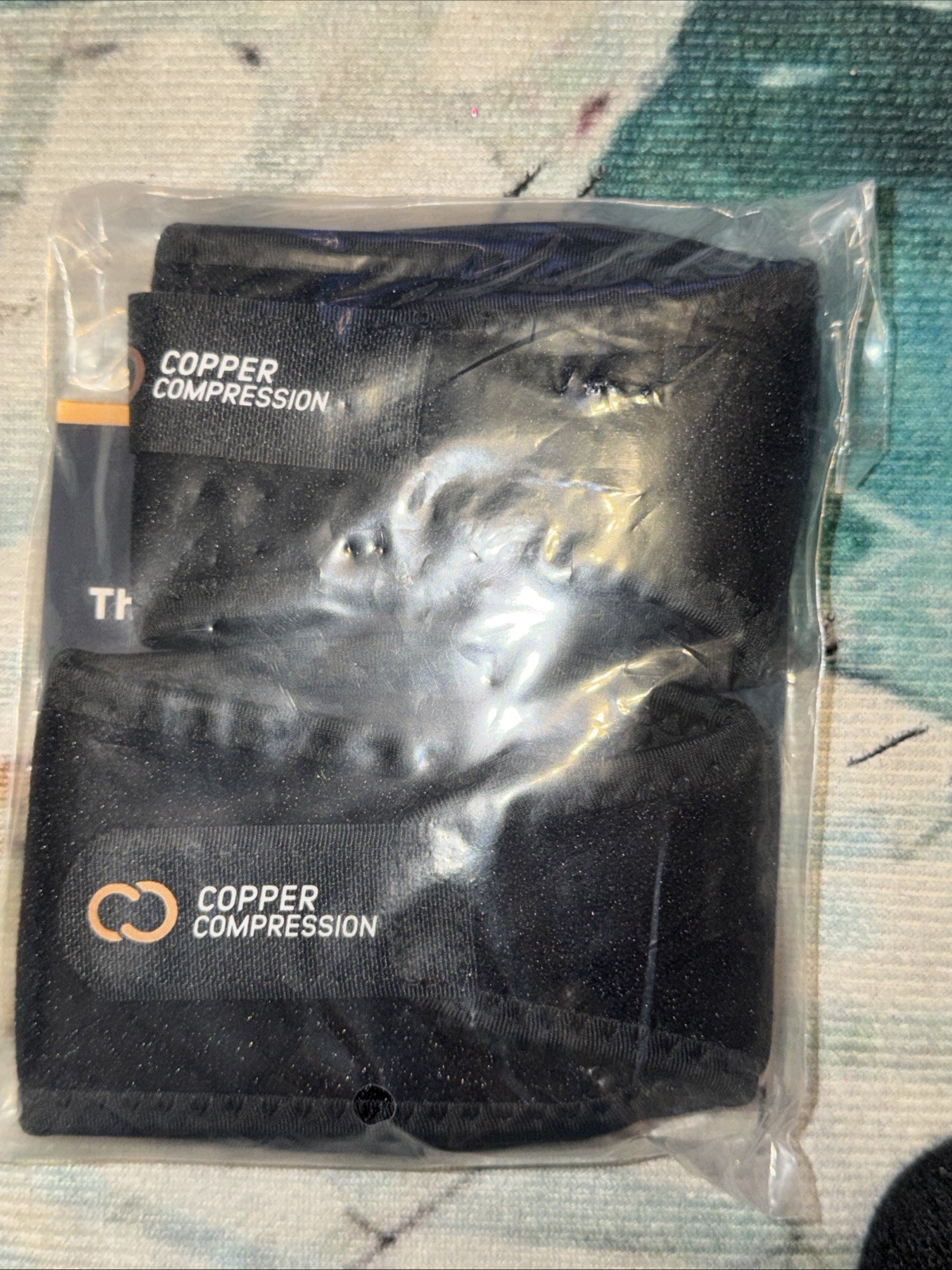 Genuine and Copper Compression Arch Support New Sealed 1 Pair Black Works Well