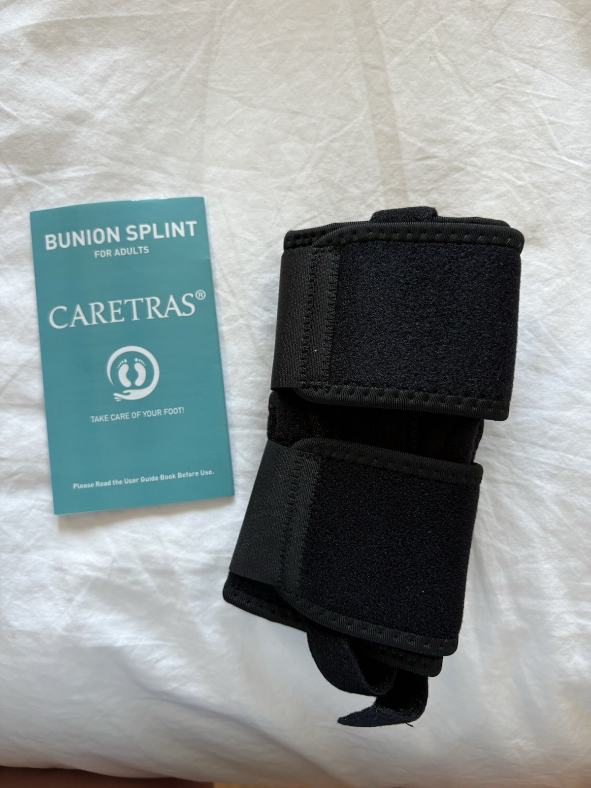 NEW Caretras Bunion Splint Corrector for Adults Hallux Valgus Foot Support Brace
