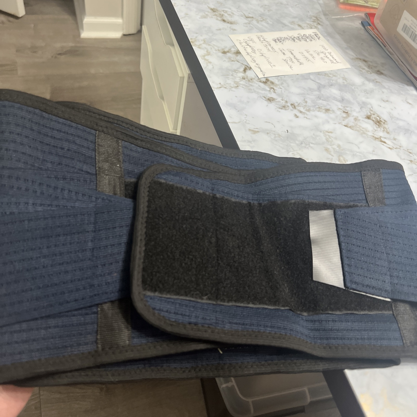 AVESTON Back Brace Lower Back Pain Relief Lumbar Support Belt Rigid Thin Light