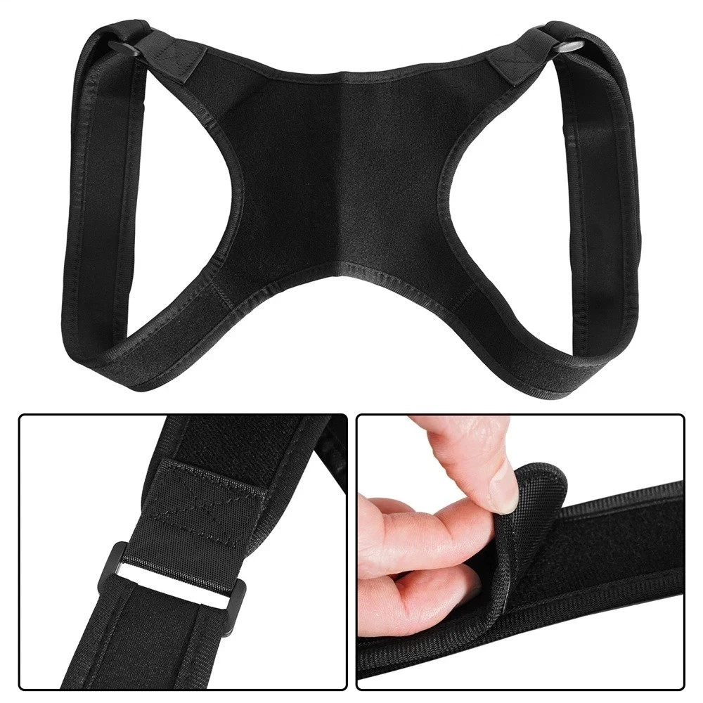 Back Posture Corrector Shoulder Straight Support Brace Belt Therapy Men Women