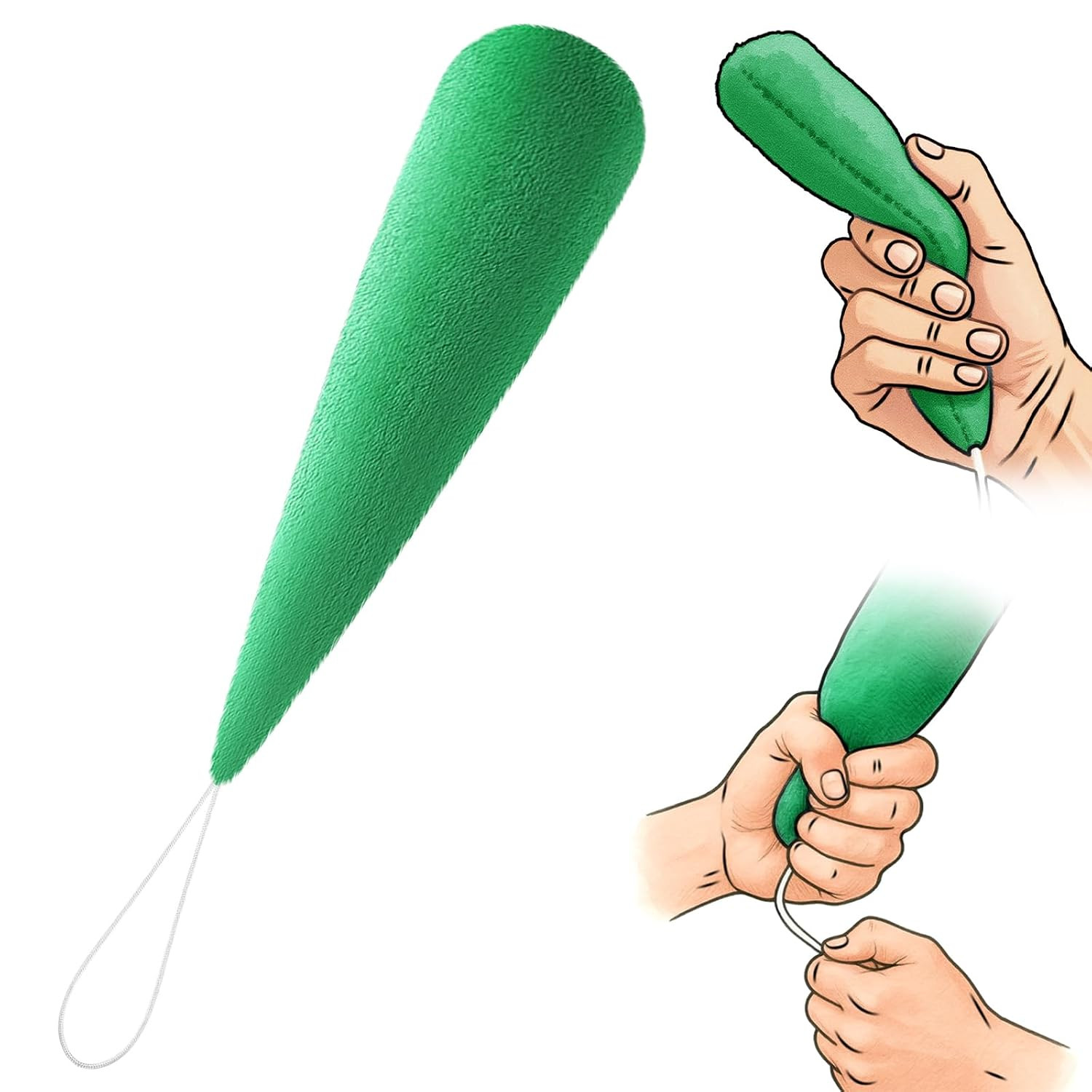1 Pcs Palm Protector for Hand Carrot Shape Contracture Cushion with Wands, Su…