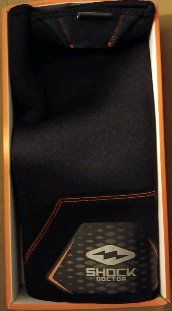 Shock Doctor Thigh-Groin Sleeve (Black, X-Large) Black. New Open Box