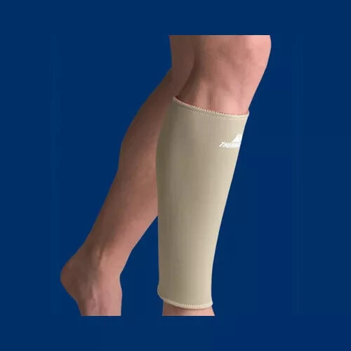NATURAL PAIN RELIEF CALF SLEEVE SHIN SUPPORT COMPRESSION WARMTH, XXL