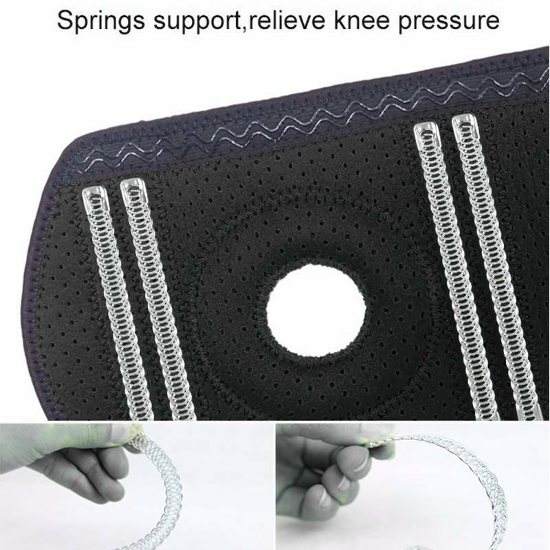 Adjustable Hinged Knee Brace Patella Compression Support Pain Relief Neoprene
