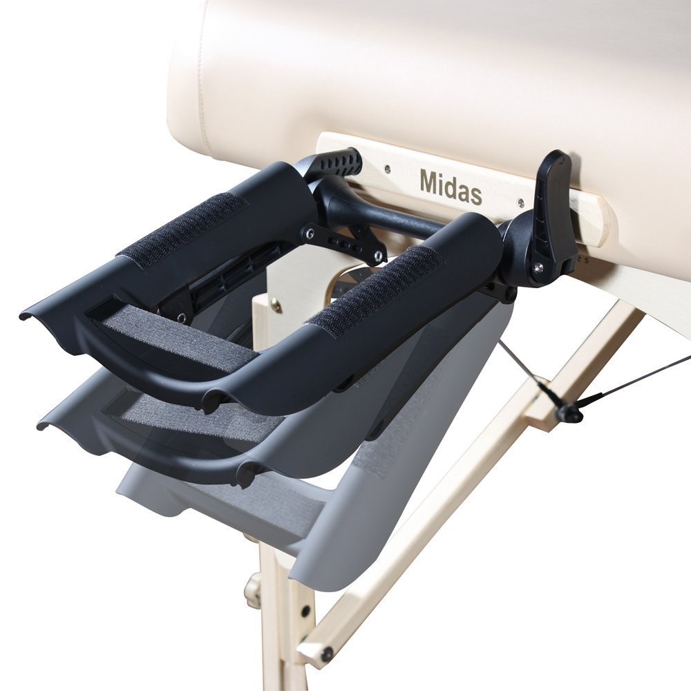 Ergonomic Dream LX Face Cradle for 1 Count (Pack of 1), Black