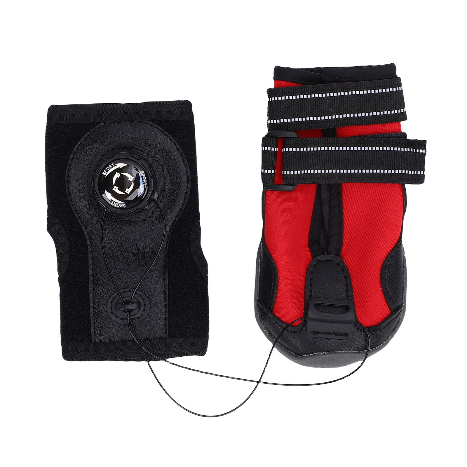 M Dog Foot Brace Breathable Non-Slip Sole Protector For Outdoor Use