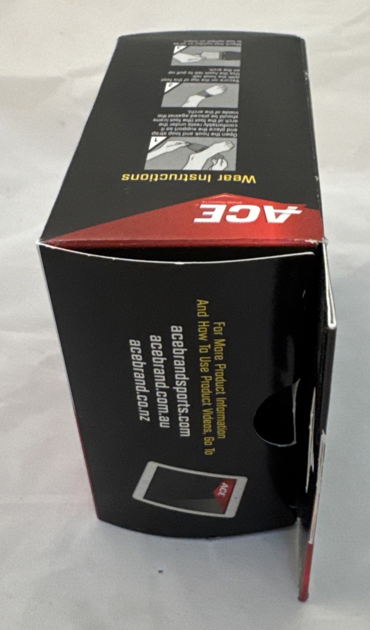 Ace Arch Adjustable Support Compression Cushioning Plantar Fasciitis Open Box