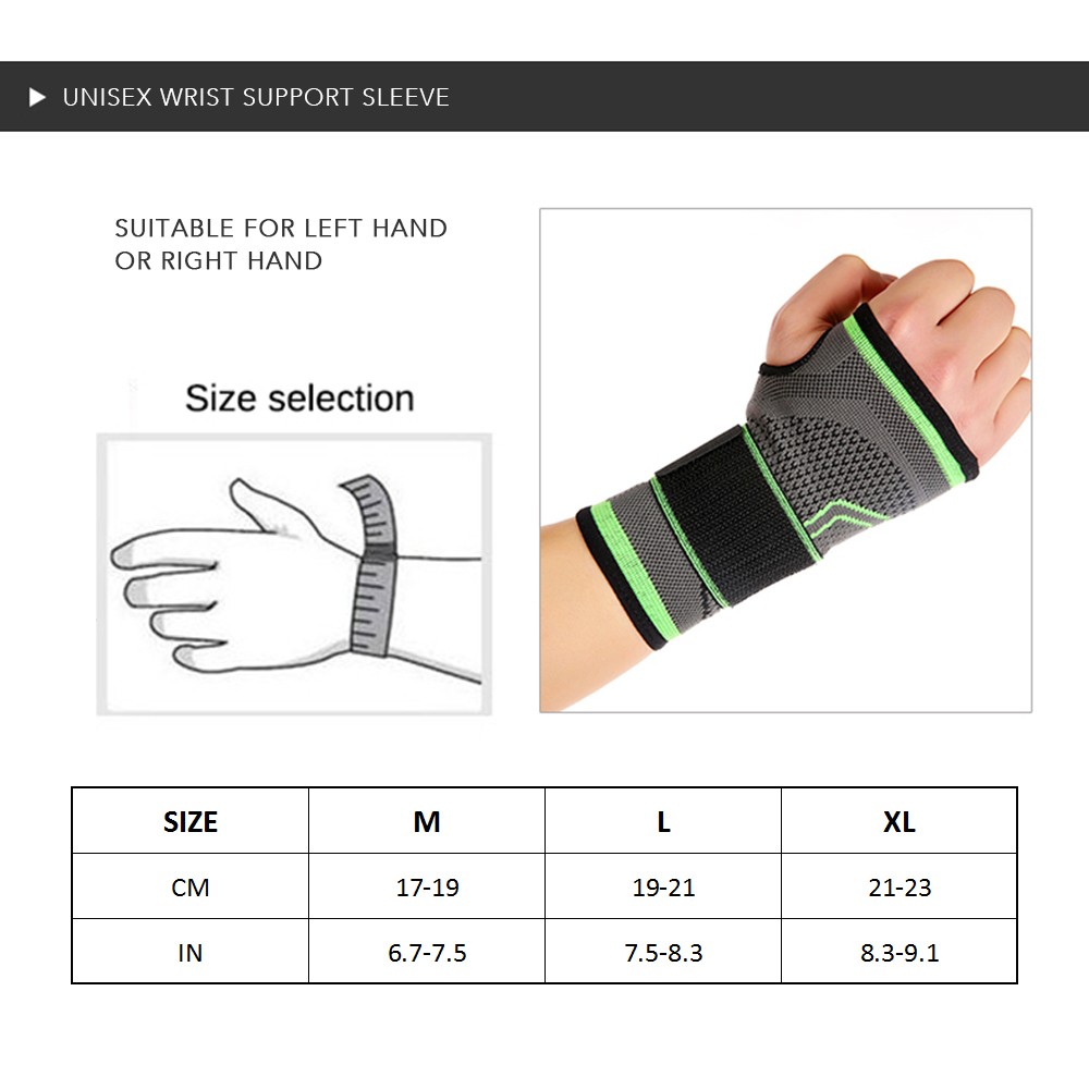 Wrist Support Sleeve Half-Finger Wrist Band Wrist Palm Support Brace Wrist ZHDD