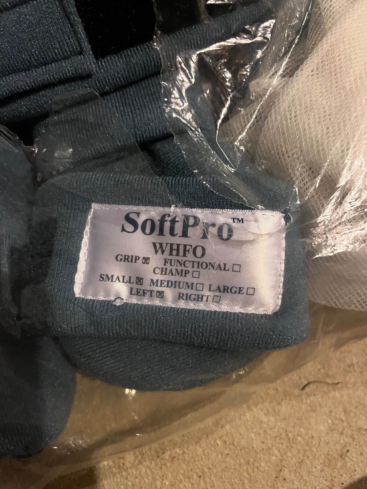 SoftPro Grip WHFO Hand Splint, Left Medium w/ extra covers & finger separator