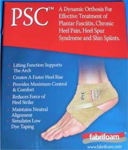 FABRIFOAM PSC Foot Ankle Wrap Plantar Fasciitis Orthosis ProWrap Heel Pain USA