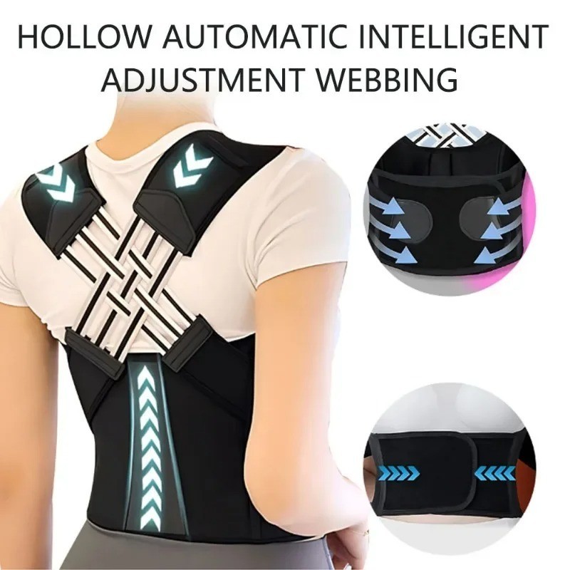 Posture Corrector for Women and Men,Back Brace Shoulder Straightener Adjustable