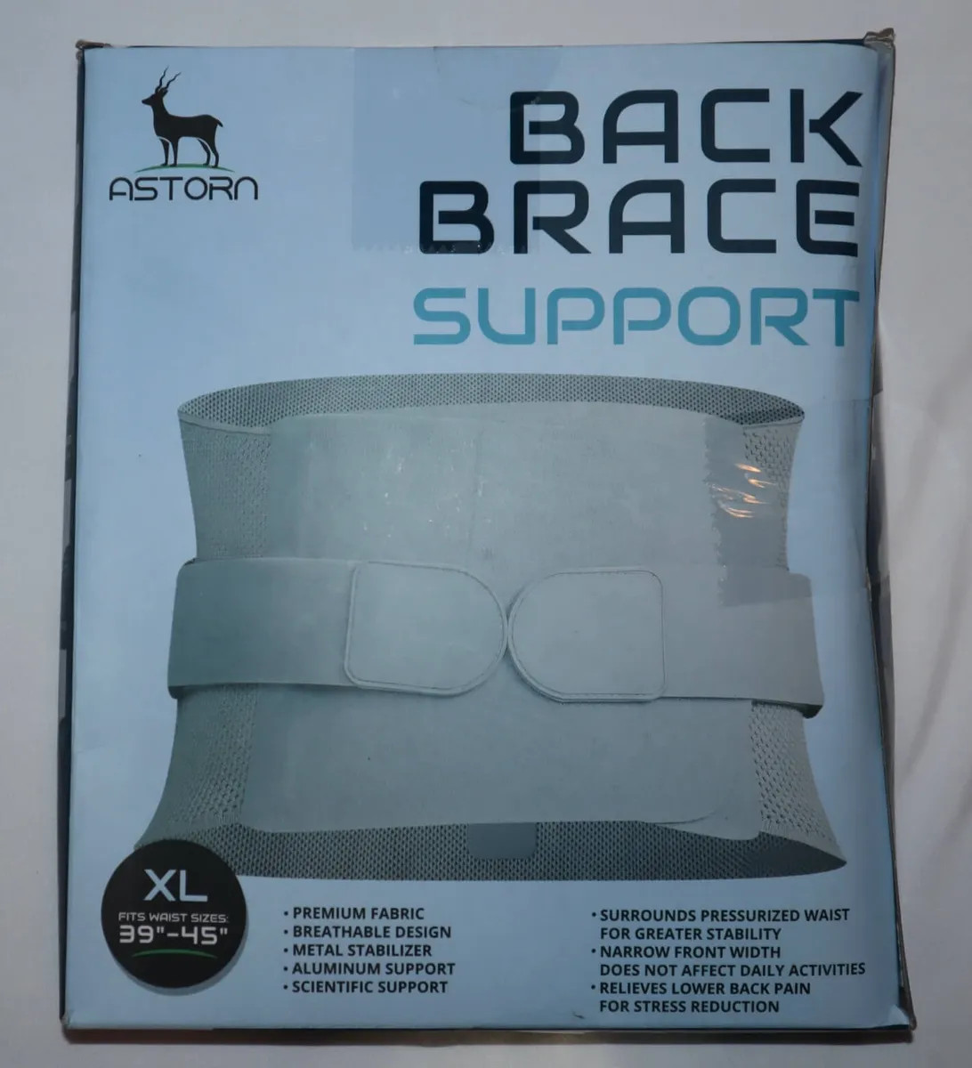 Back Brace for Lower Back Pain Relief from Sciatica, Herniated Disc, Scoliosis..