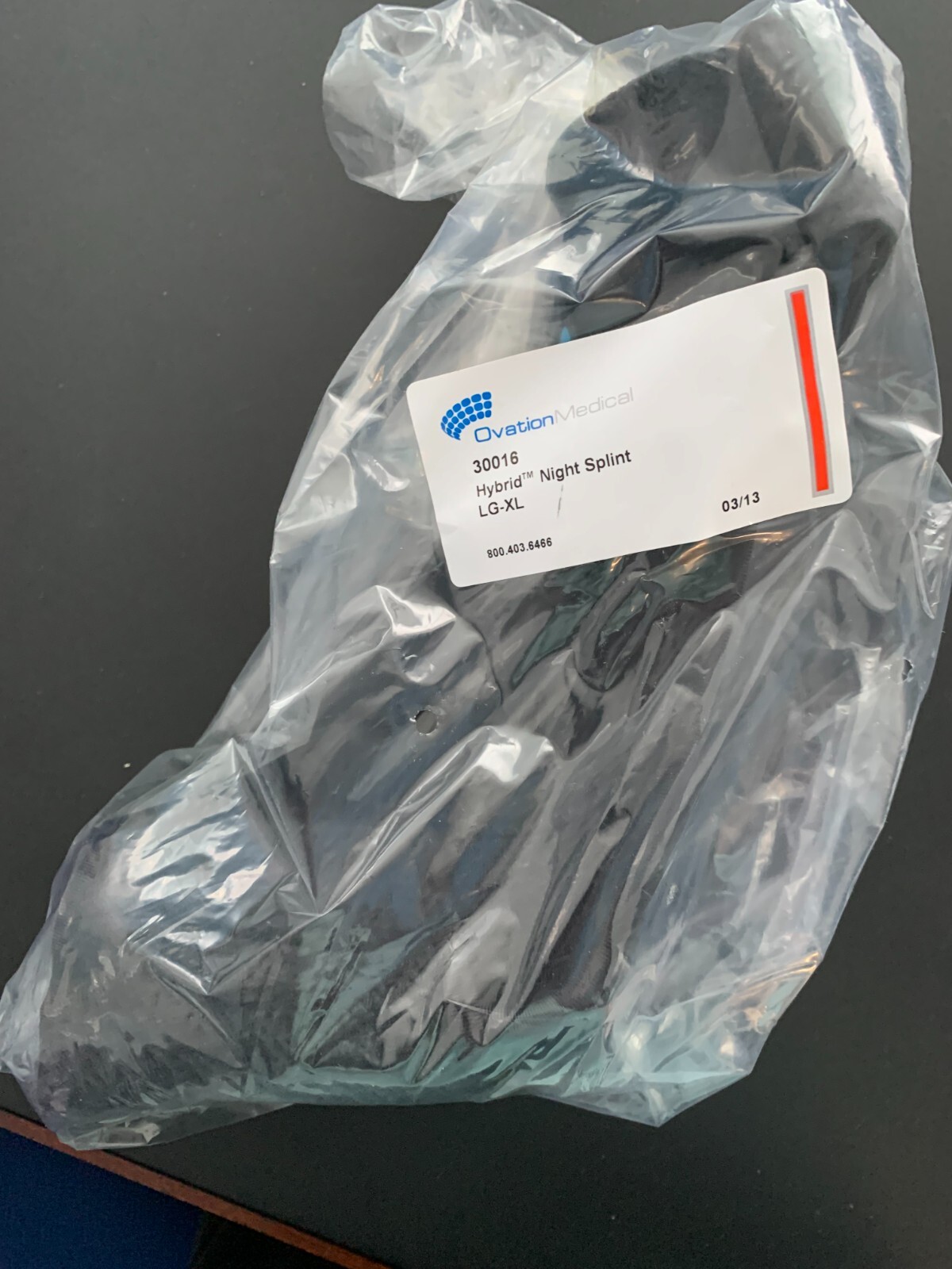 LOT of 9 Ovation Medical Hybrid Night Splint 30016 L/XL x5; 30014 SM/MD x4 NEW