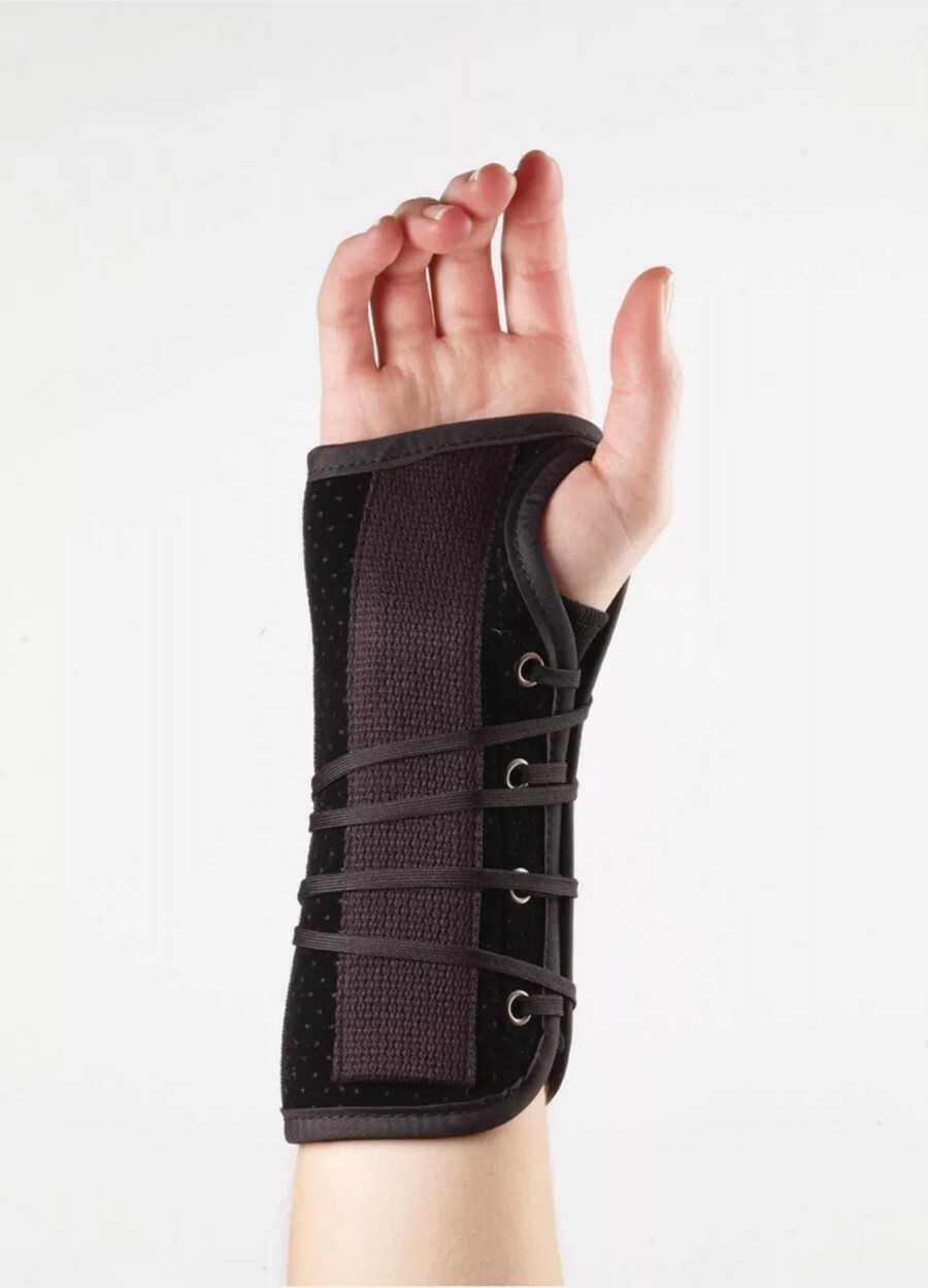 Corflex 8″ Suede Wrist Lacer Splint Size X-Small Right 73-7550-000