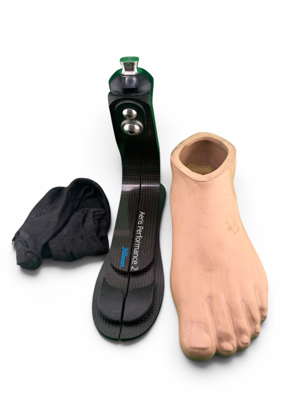 Fillauer Aeris performance 2 prosthetic foot. Left shell, size 27, category E8
