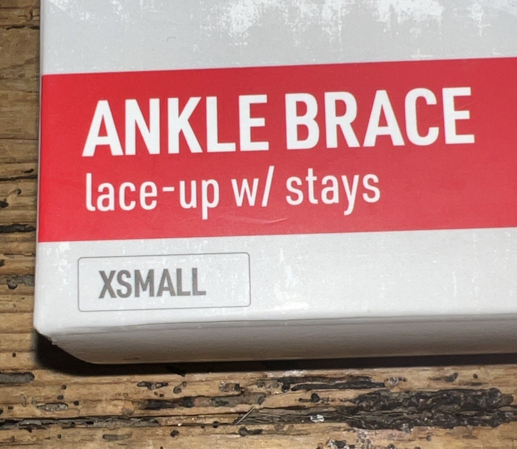 McDavid Size XS Black Ankle Brace Support Level 3 Maximum NIB