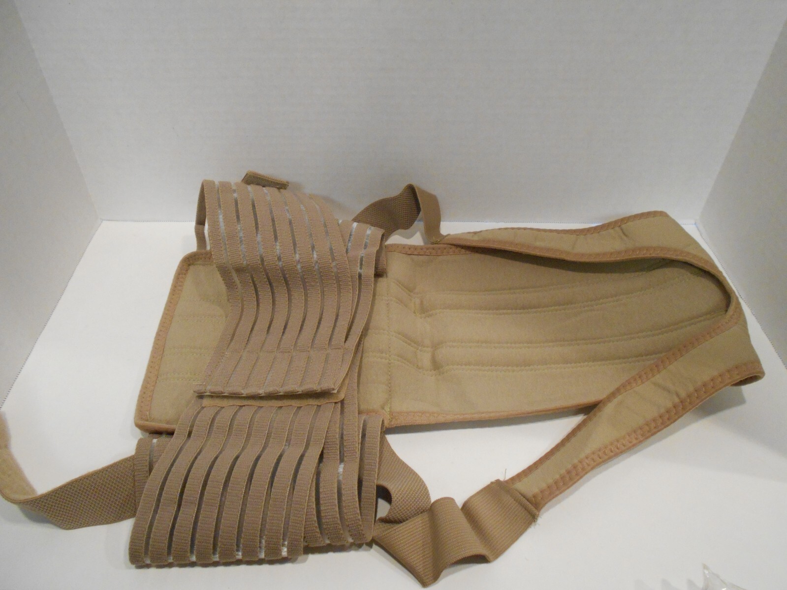 FLA ORTHOPEDICS Posture Control Brace – Beige – Size L – For Men & Women