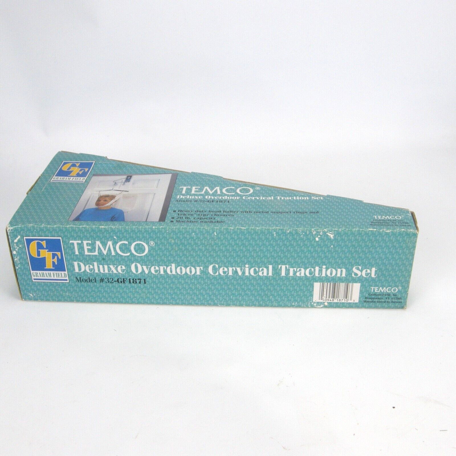 Graham Field Temco Overdoor Home Cervical Neck Traction Set Heavy Duty – NIB