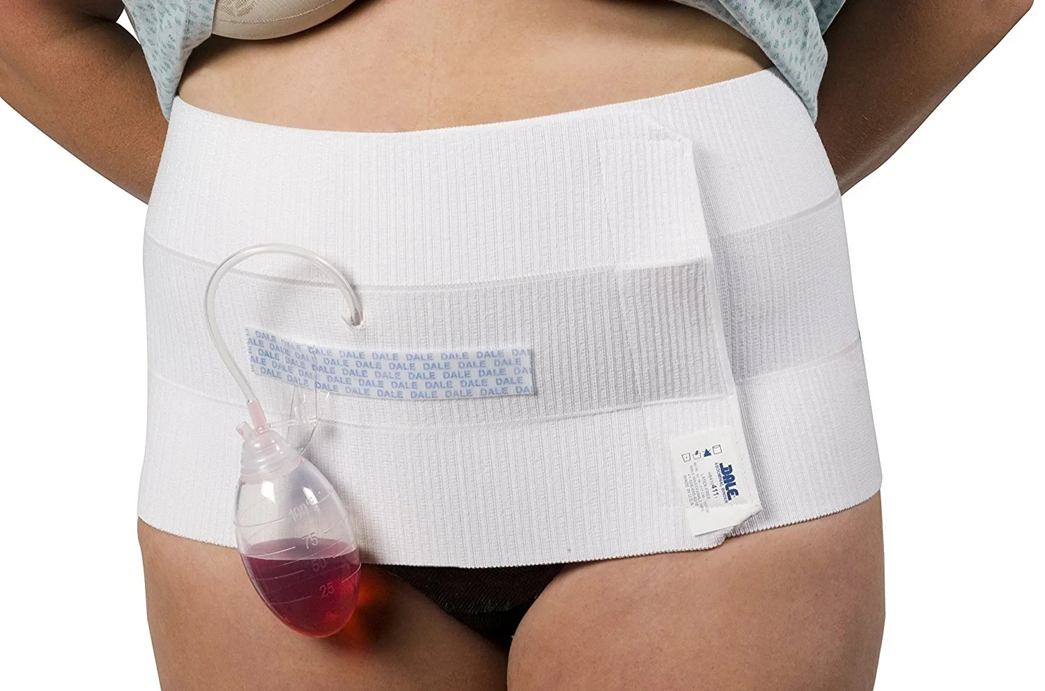 Dale 810 Abdominal Binder 12 in Easy Grip Strip Fits up to 45 in (114 cm)