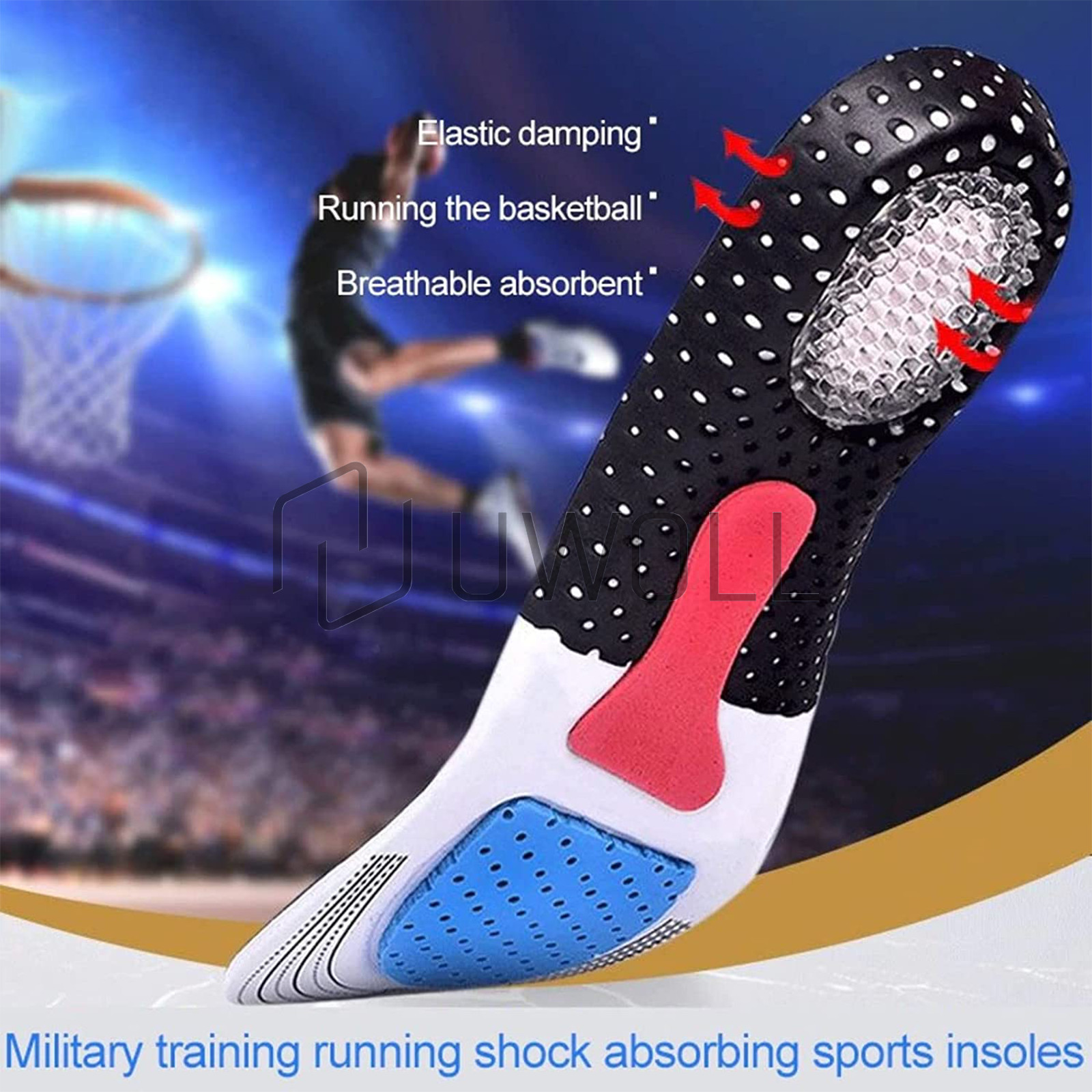 Pro Orthotic Shoe Insoles Insert Flat Feet Fallen arch Support Plantar Fasciitis