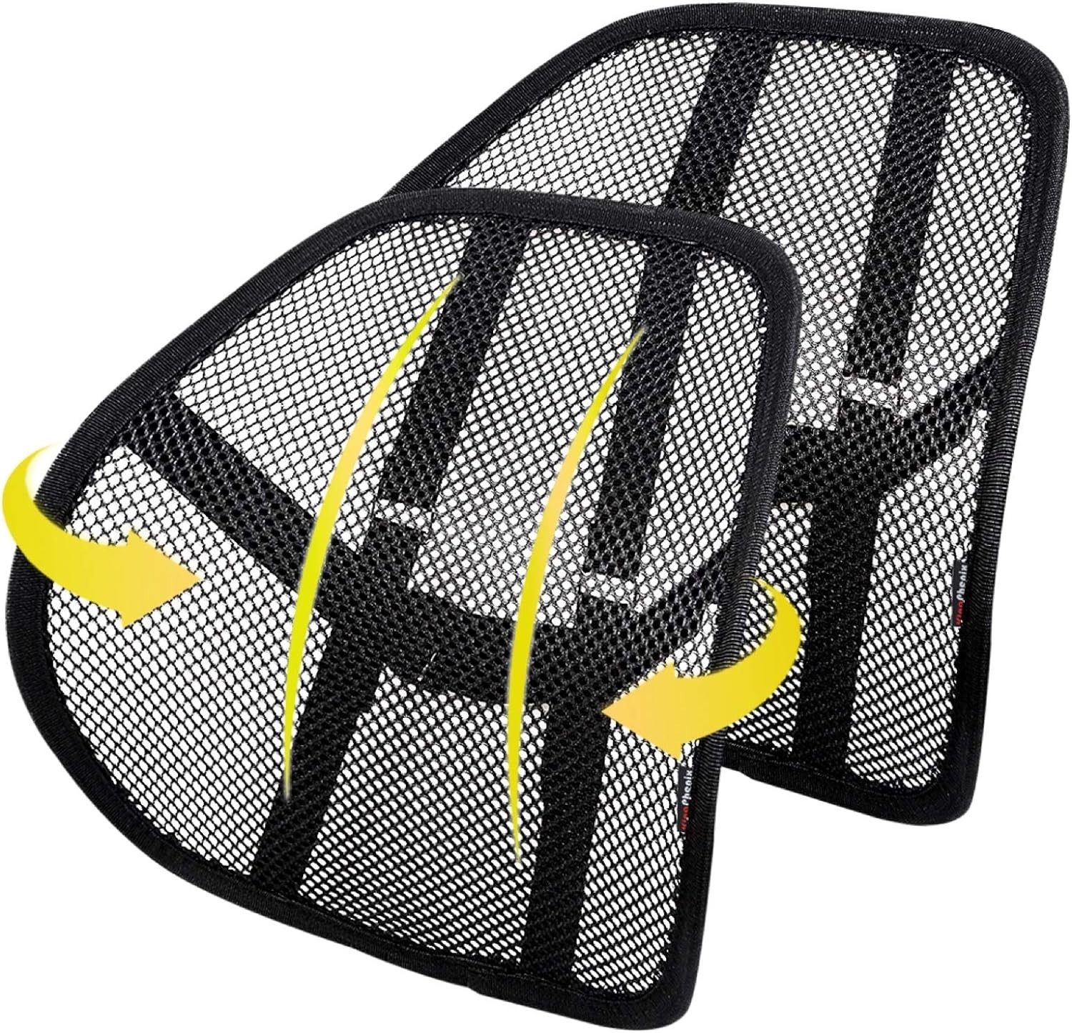 Lumbar Support 2 Pack with Breathable Mesh, Suit for Car, Office Chair