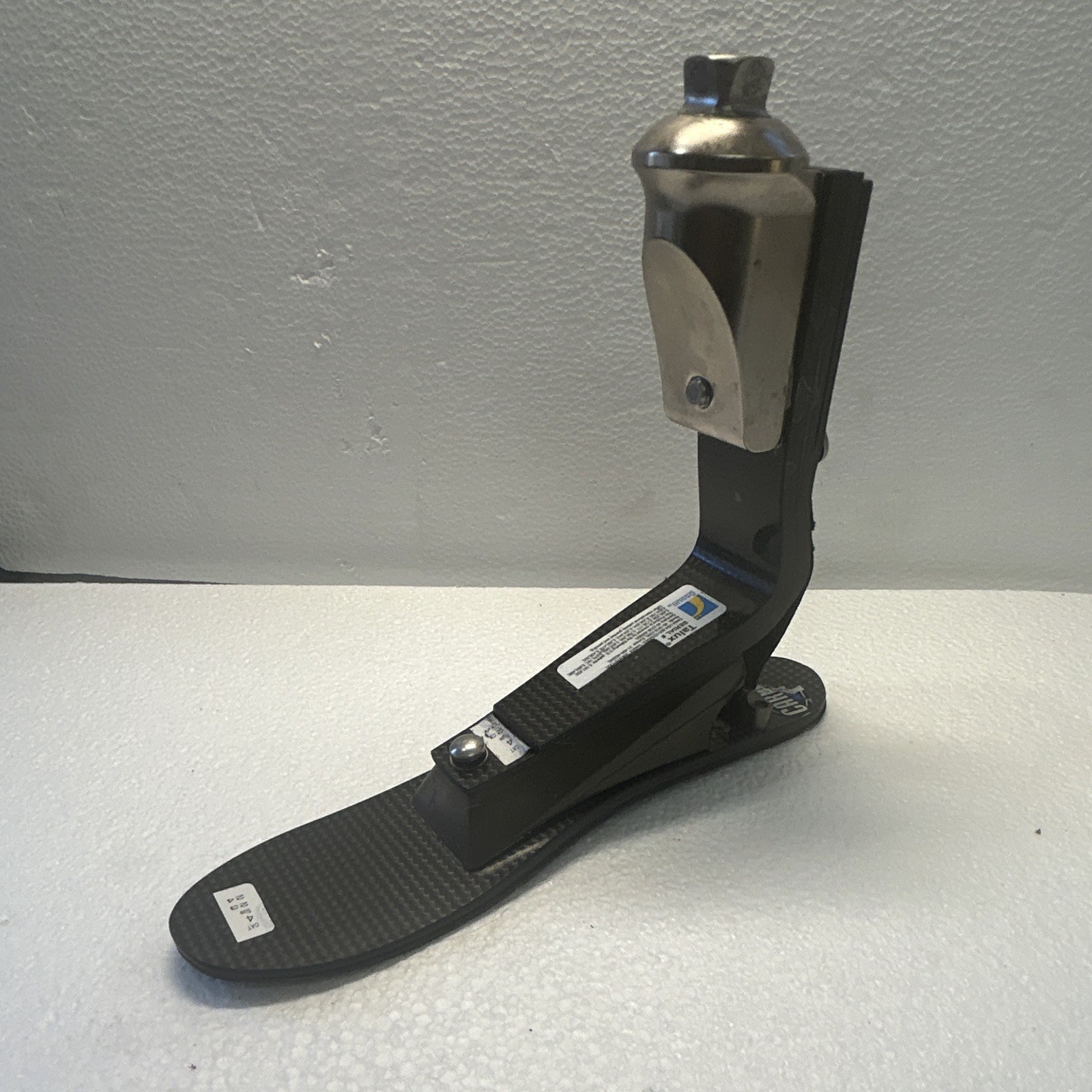 Össur Talux Carbon Fiber Prosthetic Foot Component Black Size 23