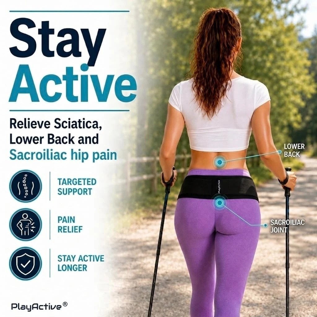 SI Joint Hip Brace – Sciatica & Lower Back Support