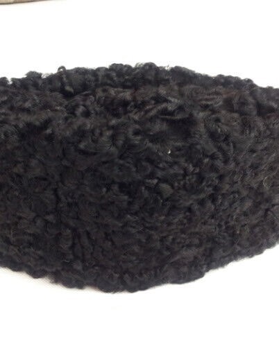 Black Ethnic Winter Headwear Cap, Persian Karakul Hat, Afghan Karakul Hat Men’s