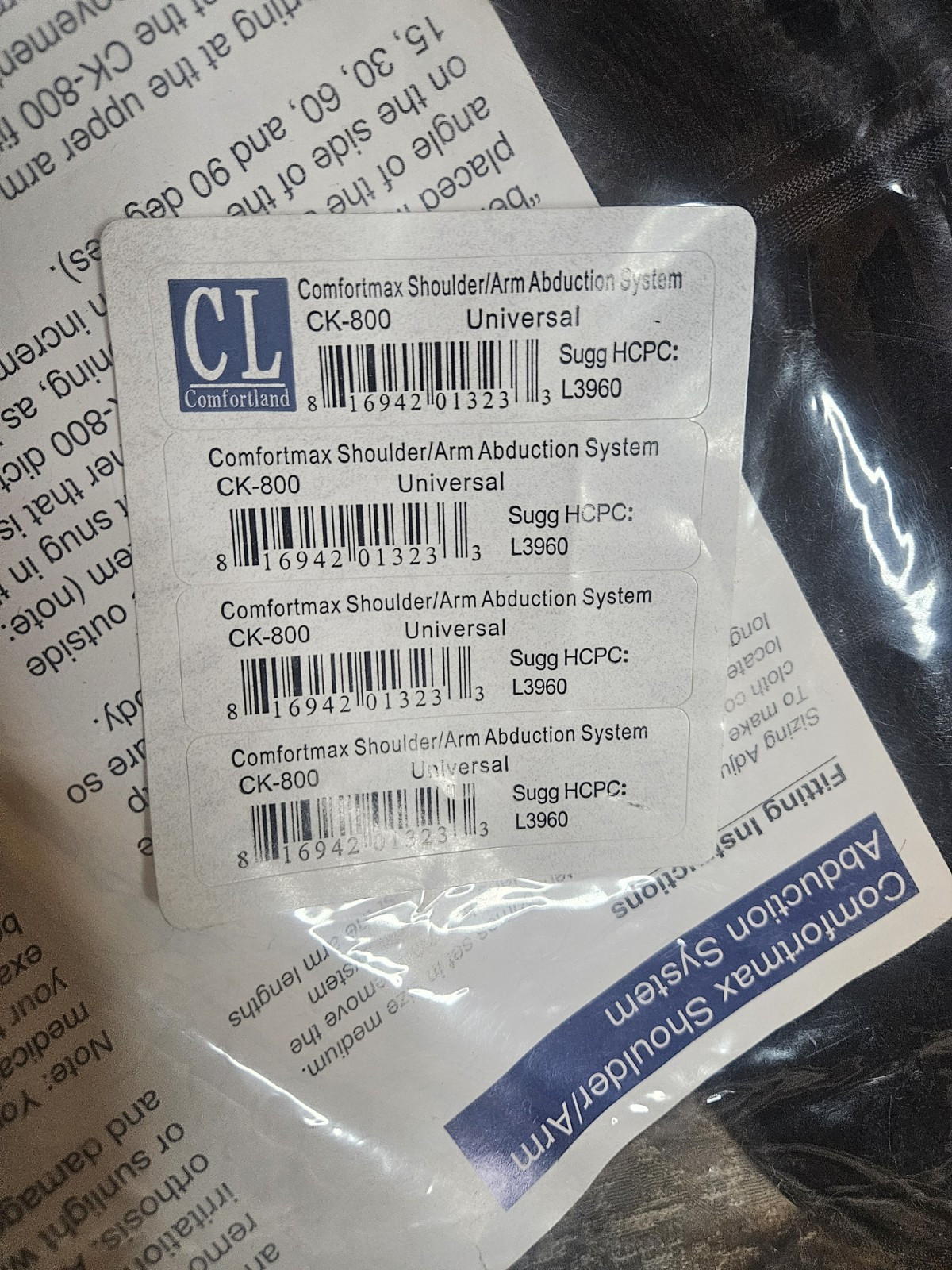 Comfortmax Universal Shoulder/Arm Abduction System CK-800