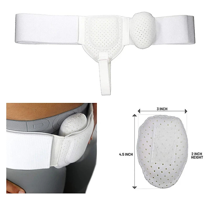 Adjustable Breathable Inguinal Hernia Belt Pain Relief Support Sport