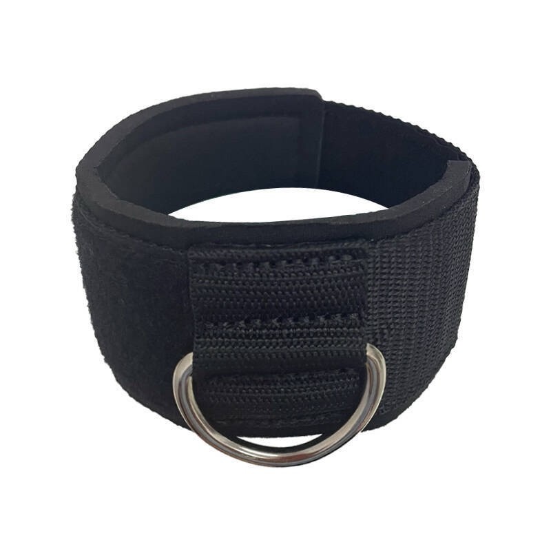 Ankle Strap With Single D-ring For Hip And Leg Training On A Power Rack