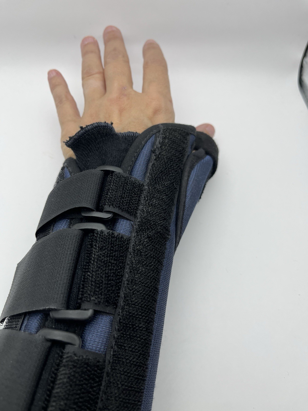 Bird & Cronin Premier Wrist Brace Medium Blue Support Carpal Tunnel LEFT Hand