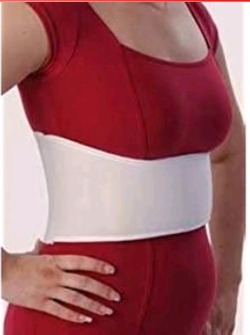 ALEX Orthopedic Women’s Rib Belt Support Brace, Large, White Made in USA