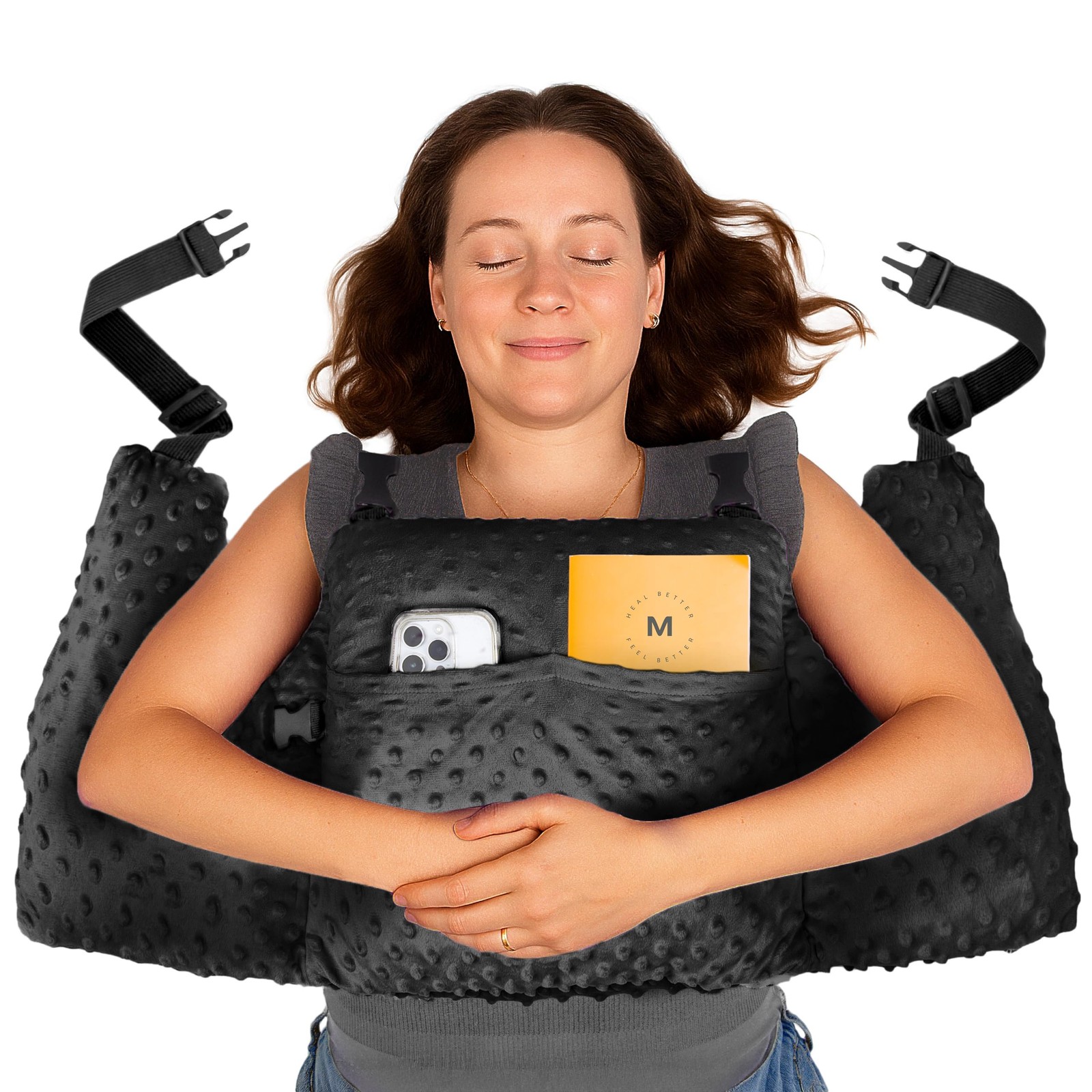 MOYOAMA Post Mastectomy Pillow Post Surgery – Wearable Chest Protection with …