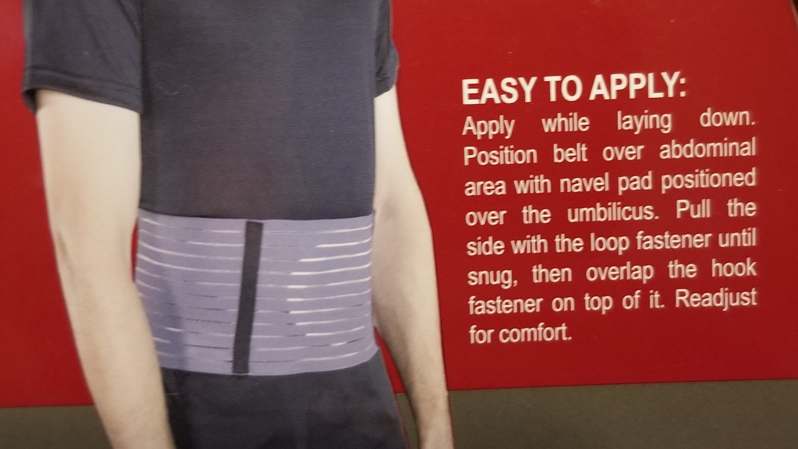 OTC Select Series Abdominal Hernia Belt, XL – Medium Support, Latex Free, NIB