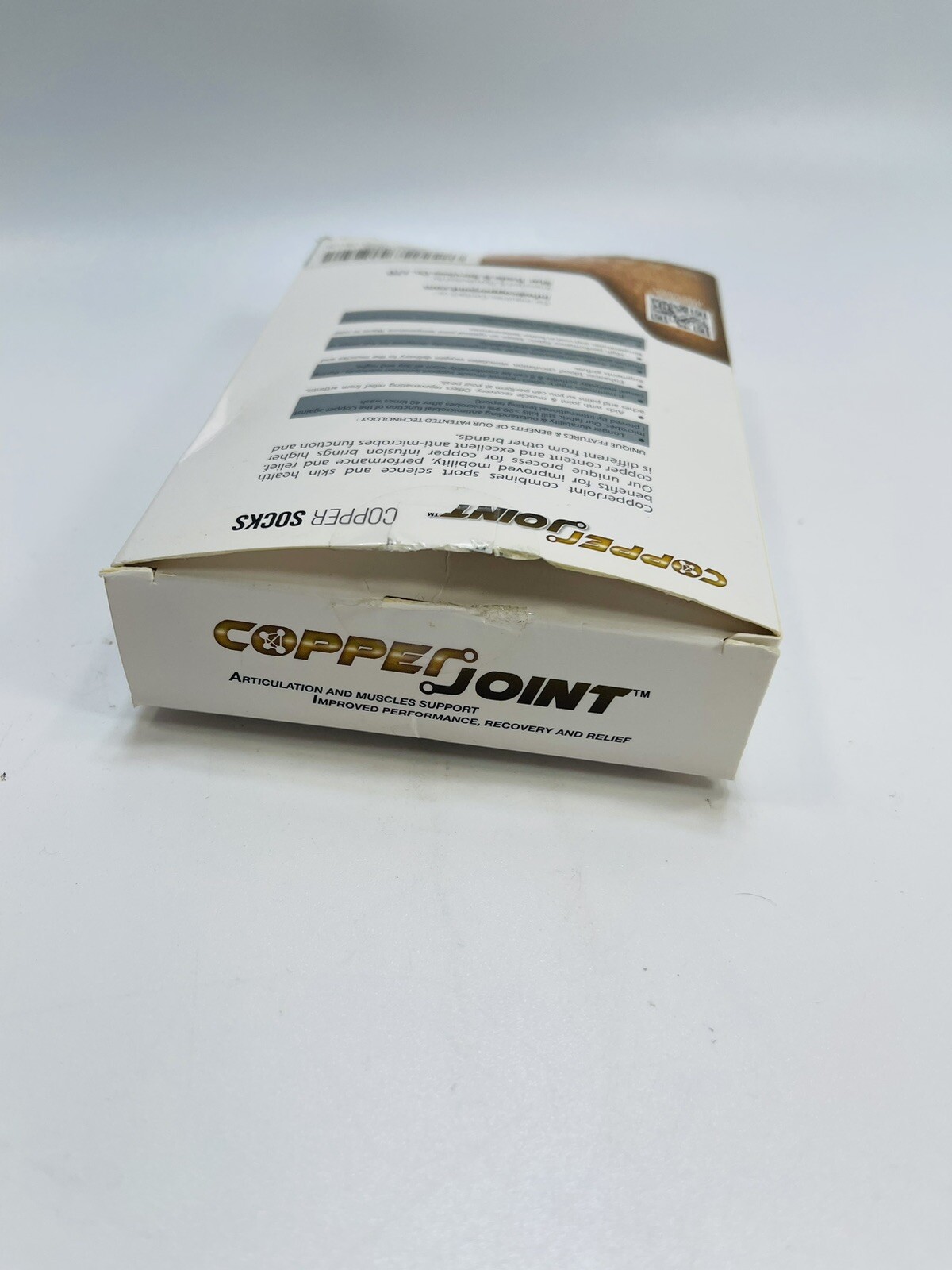 Copper Joint Copper L XL Compression Socks Women & Men Copper Infused Nylon NEW