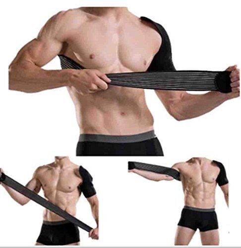US Shoulder Brace Compression Sleeve Support Torn Rotator Cuff Joint Pain Relief