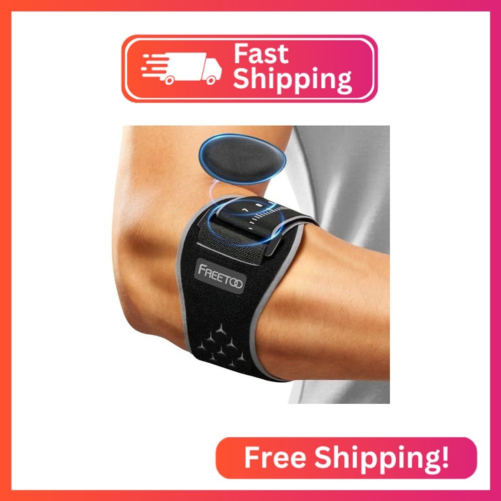 FREETOO Tennis Elbow Brace for Men Women for Tendonitis,Golfers Elbow