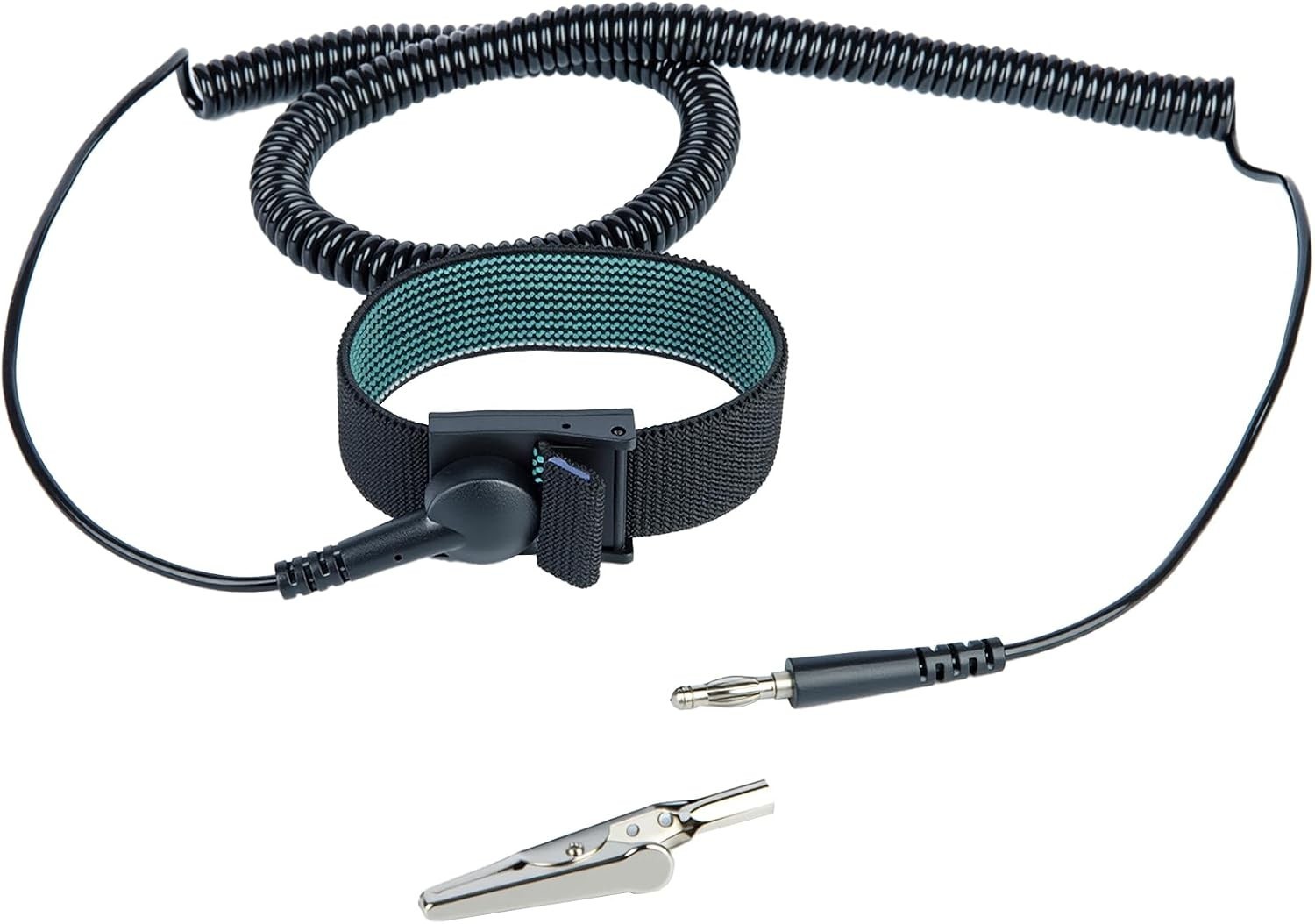 Adjustable Anti Static Wrist Straps 2-Pack for ESD Protection – XL Fit Available