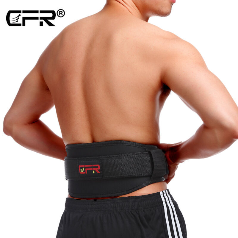 Weight Lifting Belt Heavy Work Back Brace Lumar Support GYM Strengthen Strap