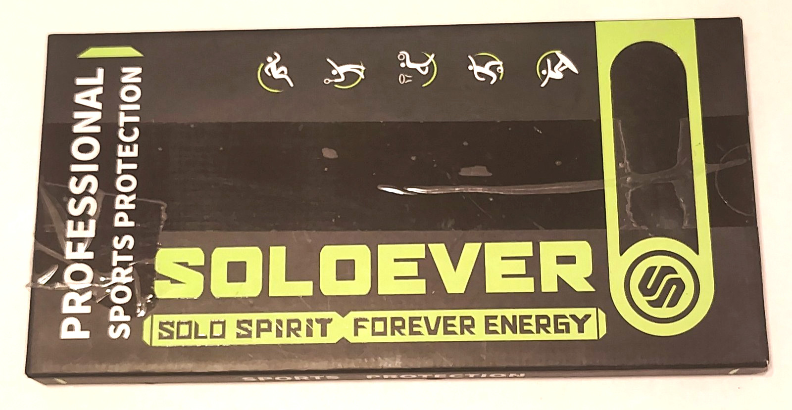 soloever knee brace, new still in box, size medium