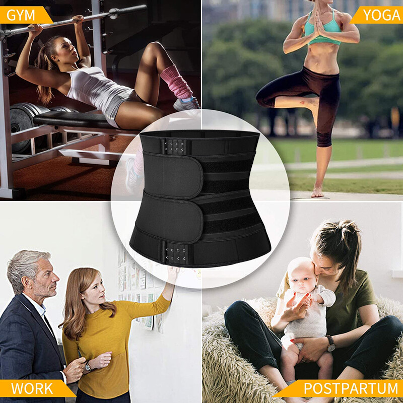 Herniated Back Support Belt Lumbar Lower Waist Belt Brace Sciatica Pain Relief #