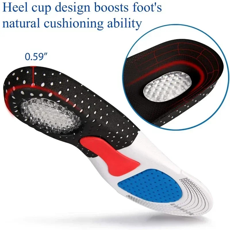 6Pcs Orthopedic Insoles for Feet Arch Support Plantar Fasciitis Orthopedic Insol