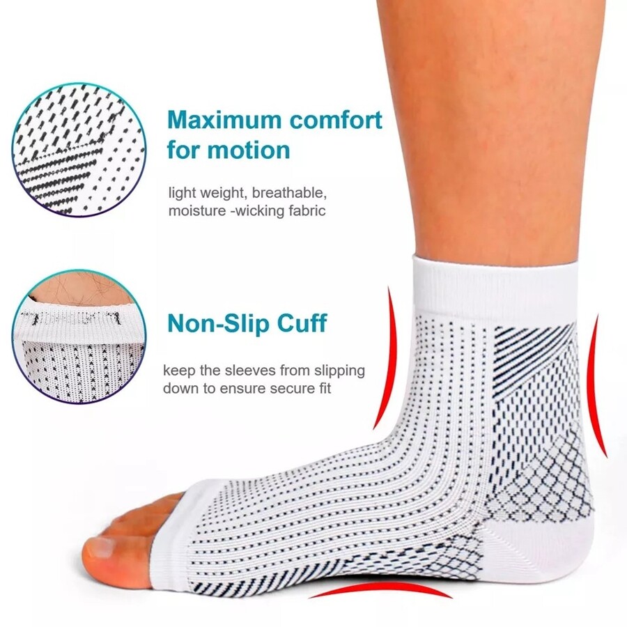 3Pairs Soothe Neuropathy Socks for Women and Men,Soothe Relief Compression Socks
