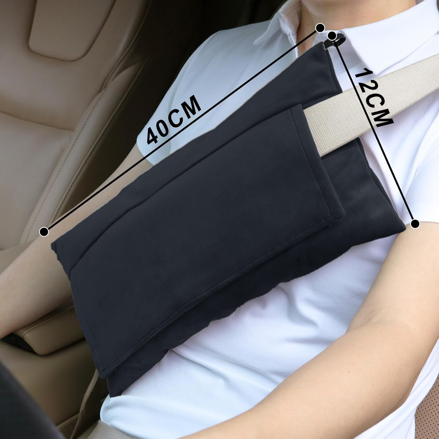 Super Soft Seatbelt Pillow, Seat Belt Pillow for Mastectomy Post-Surgery, Seat B
