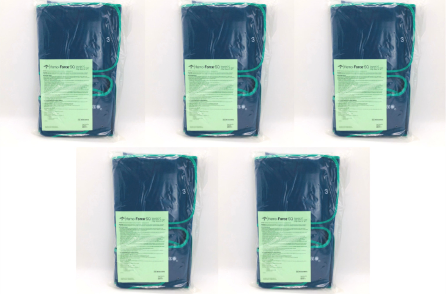 Medline MDS630BSQ Hemo-Force SQ Sequential DVT Thigh Sleeve XLG- LOT of 5 Pairs