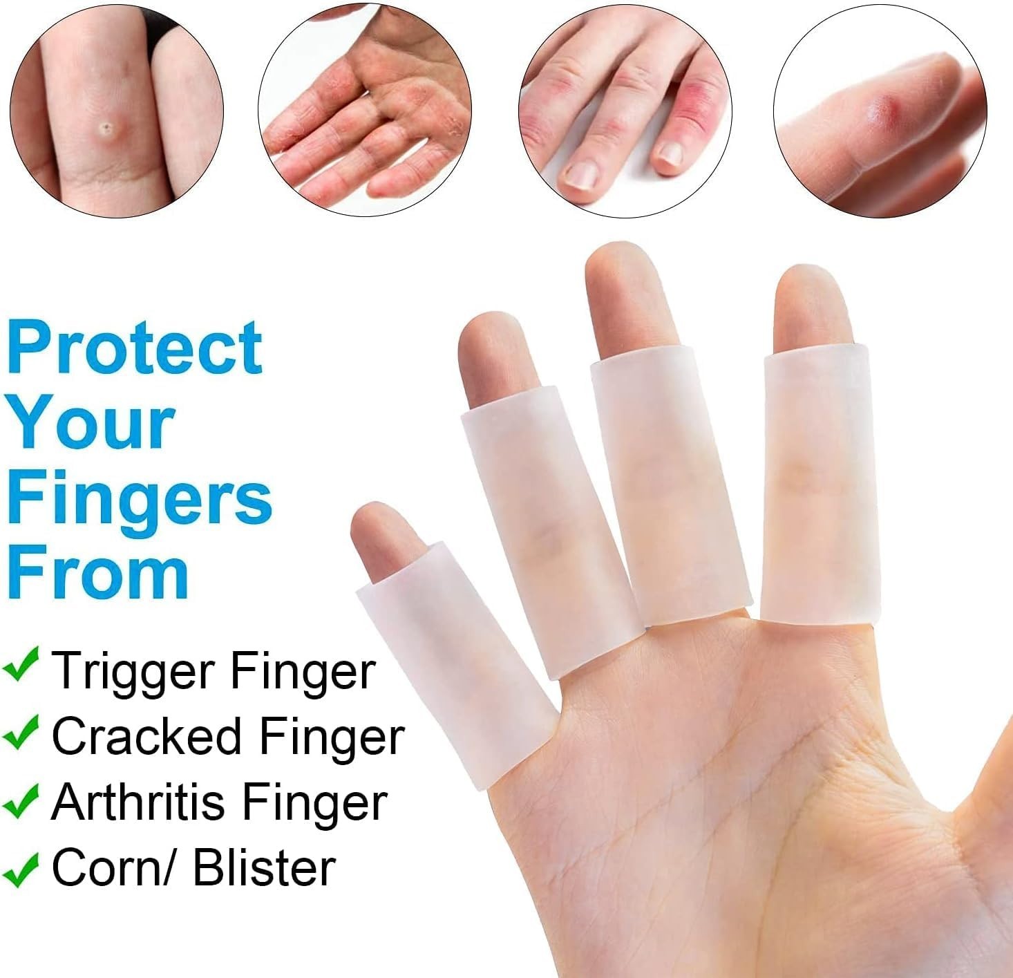 Finger Sleeves for Arthritis Pain Relief
