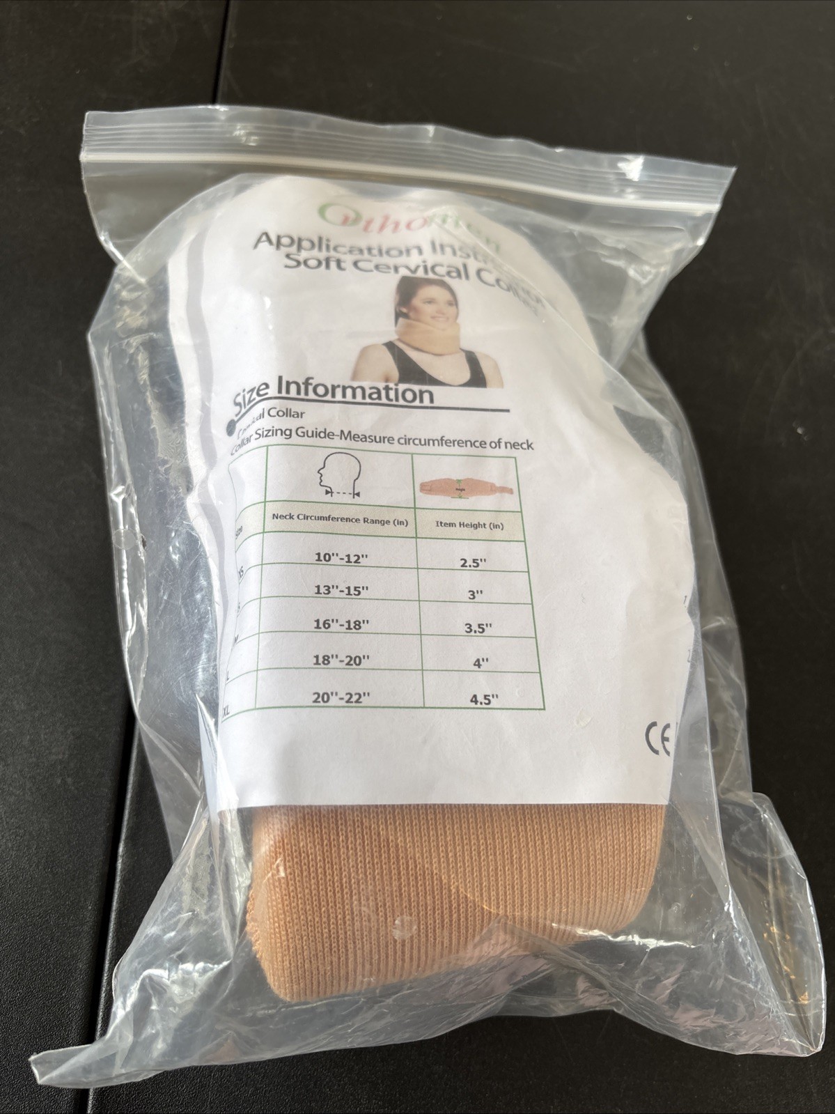 soft cervical neck collar