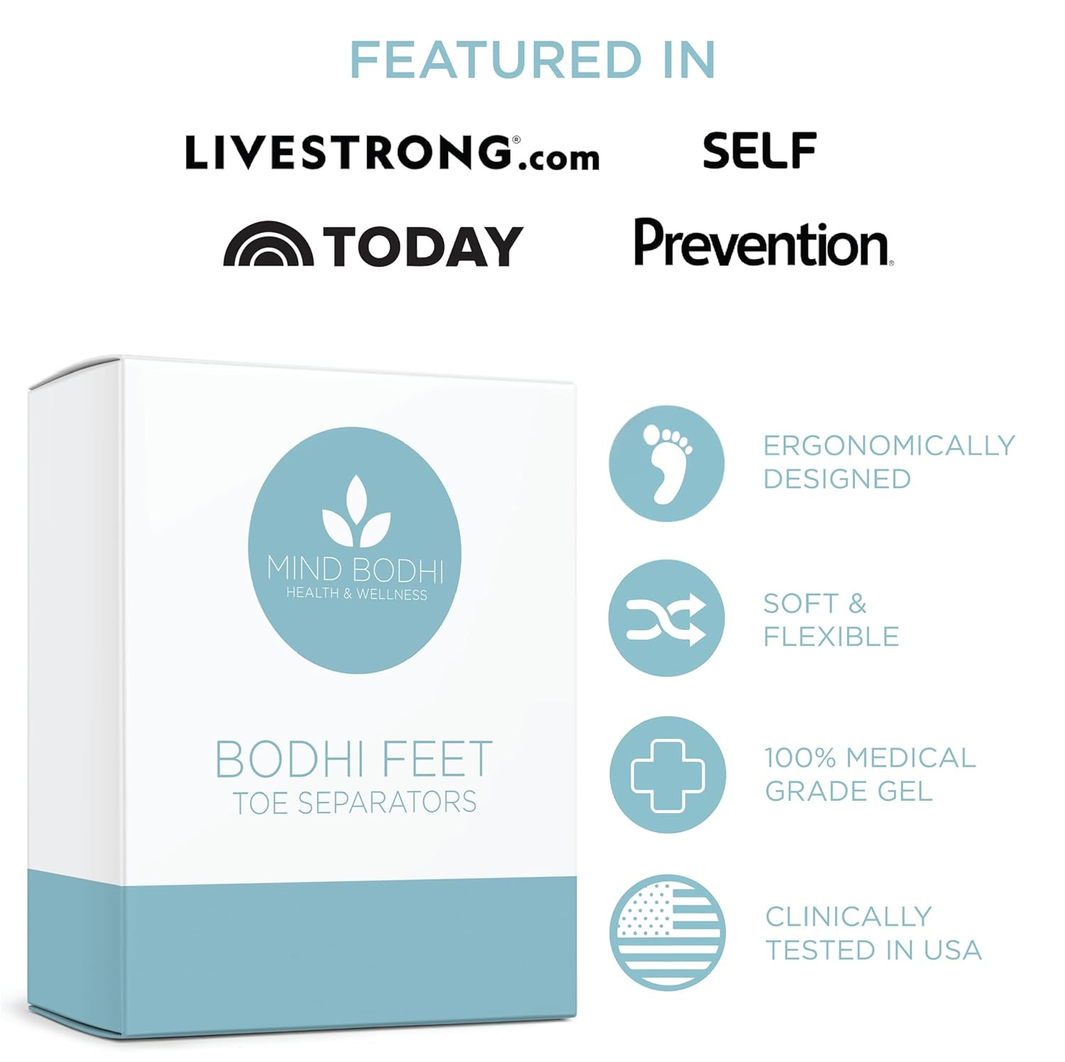 Mind Bodhi Toe Separators – Correcting Bunions and Restoring Toes to Their Origi