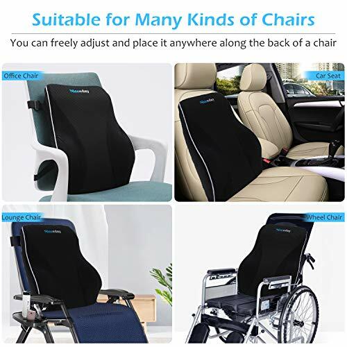Lumbar Support Pillow for Office Chair Car Lumbar Pillow Lower Back Pain Relief